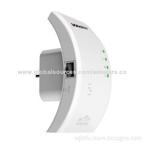 Dual-band Wireless-N Wi-Fi Repeater with Wireless Transmission Speed of Up to 300mNew